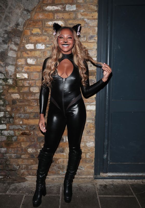 Samira Mighty at Maya Jama’s Halloween Party in London 10/31/2023