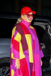 Sia Wearing a Colorful Dress in NYC 11/03/2023