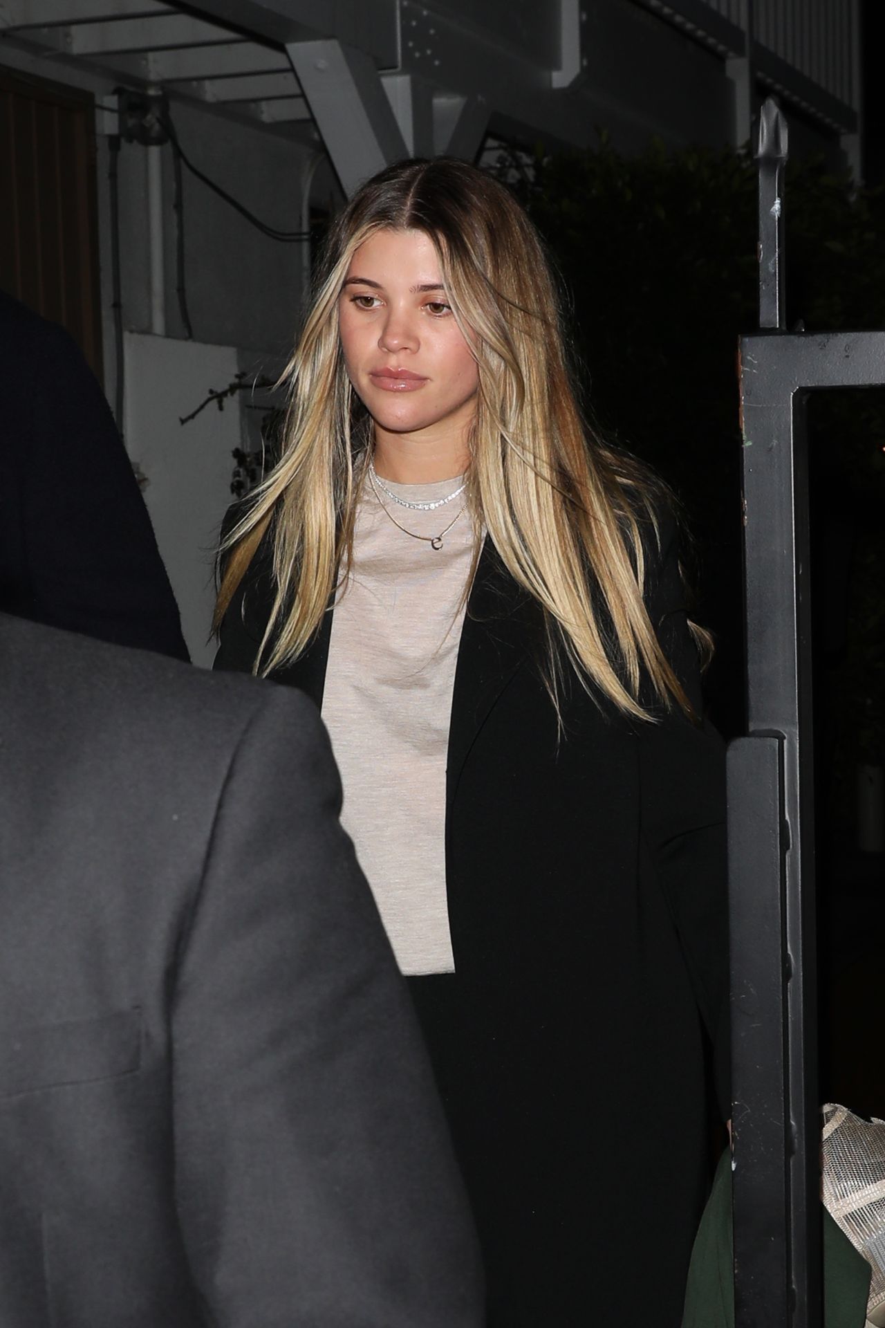 Sofia Richie and Elliot Grainge - Leaving Giorgio Baldi in Santa Monica