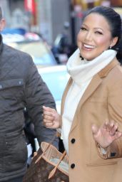 Stephanie Ramos - Leaves GMA in New York City 11/13/2023