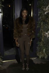 Tanya Manhenga Arrive at Piccolino’s Restaurant Launch Party in Wilmslow 11/20/2023