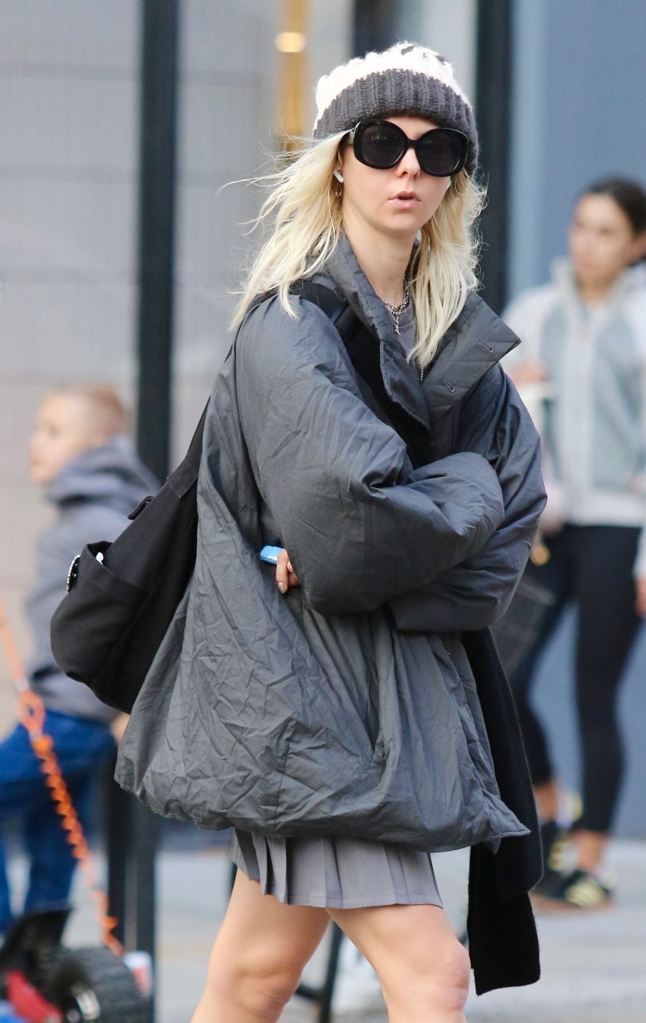 Taylor Momsen Sports a School Girl Skirt Outfit - NYC 11/05/2023 ...