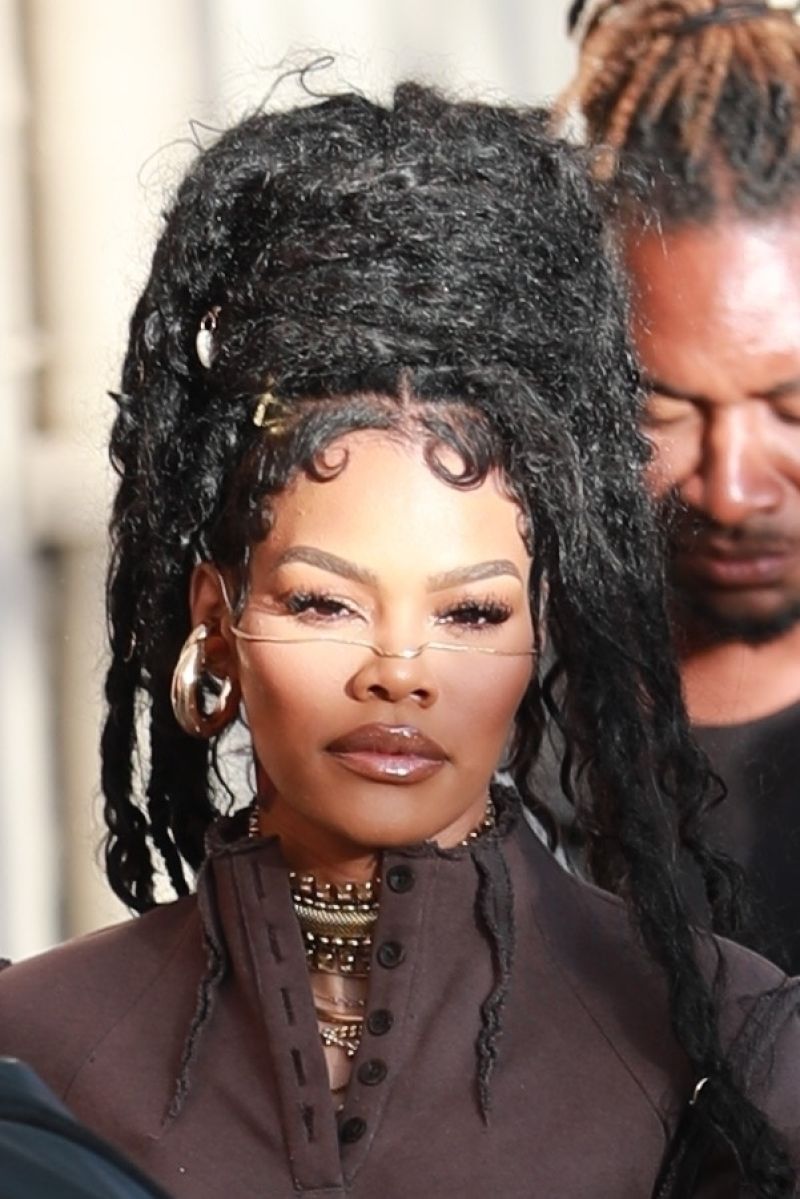 Teyana Taylor Outside Jimmy Kimmel Live! in Hollywood 11/29/2023