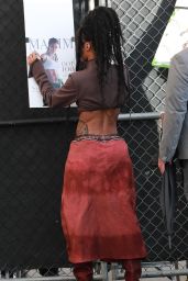 Teyana Taylor Outside Jimmy Kimmel Live! in Hollywood 11/29/2023