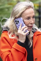 Trudie Styler - Departed the Chiltern Firehouse in London 11/17/2023