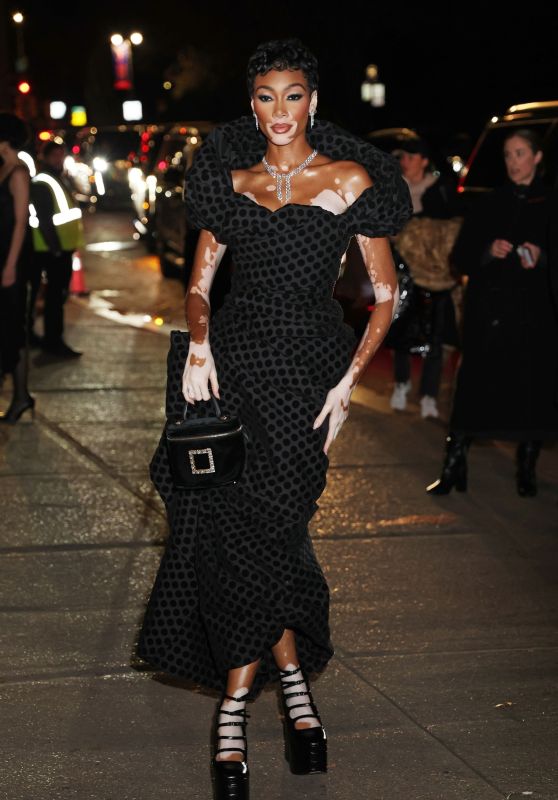 Winnie Harlow - Arrives at the 2023 CFDA Fashion Awards in NYC 11/06/2023