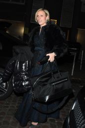 Zara Tindall - Arriving at Chiltern Firehouse in London 11/29/2023