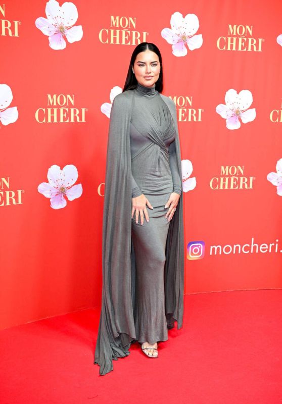 Adriana Lima at Mon Cheri Hosts Barbara Tag in Munich 12/04/2023