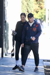 Adriana Lima in Workout Outfit at the Gym in West Hollywood 12/18/2023