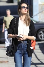 Alessandra Ambrosio - Christmas Shopping in Pacific Palisades 12/15/2023