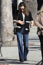 Alessandra Ambrosio - Christmas Shopping in Pacific Palisades 12/15/2023