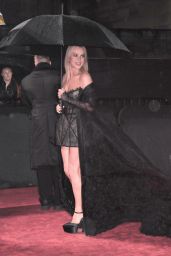 Amanda Holden Outside British Fashion Awards in London 12/04/2023