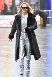 Amanda Holden Street Style - London 12/12/2023