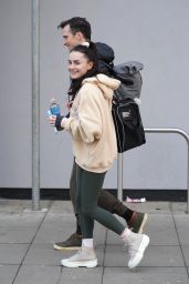 Amber Davies Getting Some Practice in at Billingham Ice Rink 12/16/2023