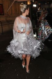 Amelia Spencer and Eliza Spencer - Leaving The Fashion Awards in London 12/04/2023