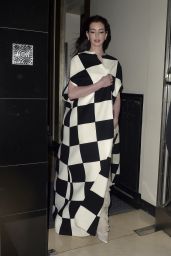 Anne Hathaway - Leaves Claridges Hotel in London 12/04/223