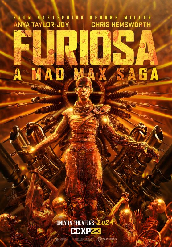 Anya Taylor-Joy - "Furiosa: A Mad Max Saga" Brand New Poster 2024