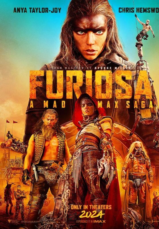 Anya Taylor-Joy - "Furiosa: A Mad Max Saga" New Poster
