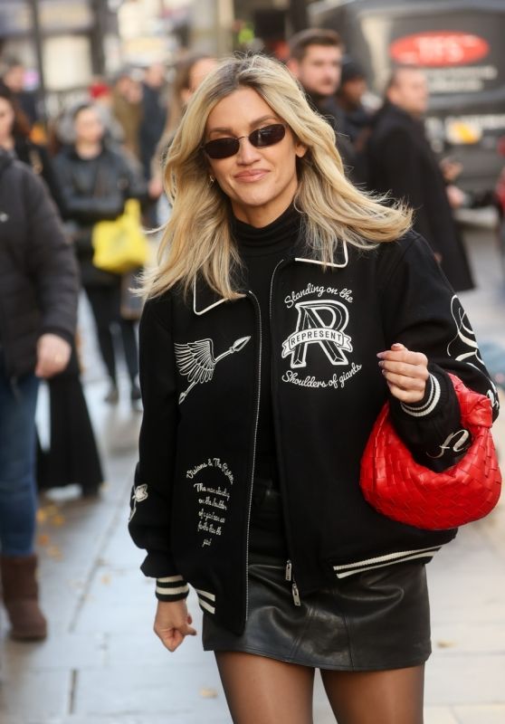 Ashley Roberts - Out in Oxford Street in London 12/08/2023