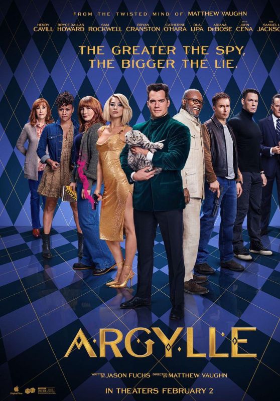 Bryce Dallas Howard - "Argylle" Poster and Trailer 2024