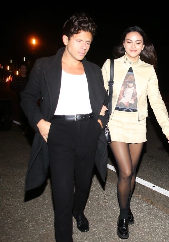 Camila Mendes and Rudy Mancuso at Jennifer Klein’s Day of Indulgence Holiday Party in Brentwood 12/02/2023