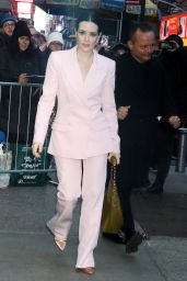 Claire Foy at GMA in New York City 12/13/2023