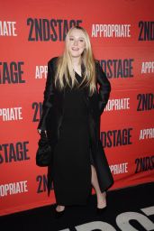Dakota Fanning - Opening Night of the Second Stage Theater Play "Appropriate" on Broadway in New York 12/18/2023