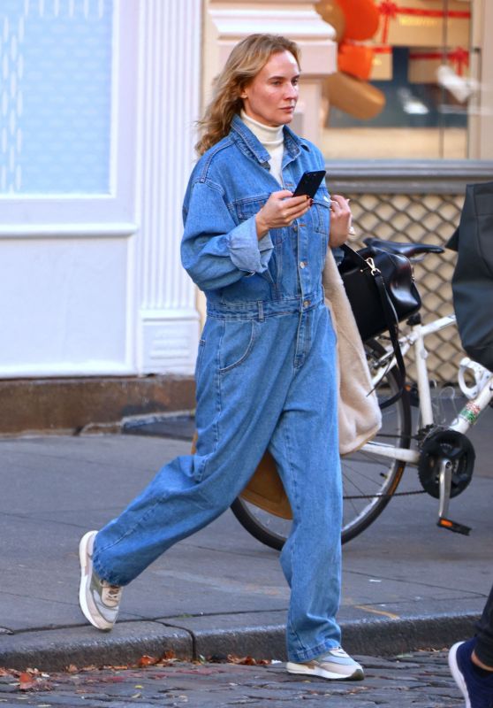 Diane Kruger Street Style - NY 11/16/2023