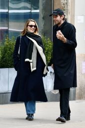 Dianna Agron With Boyfriend Harold Ancart in NYC 12/02/2023