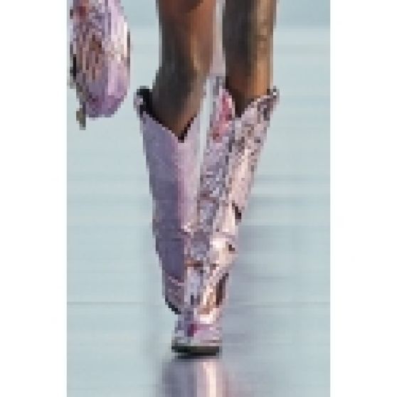 Dua Lipa x Versace La Vacanza Resort 2023 Butterfly Boots