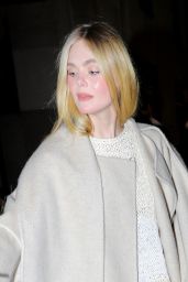Elle Fanning - Leaves The Tonight Show Starring Jimmy Fallon in New York 12/11/2023