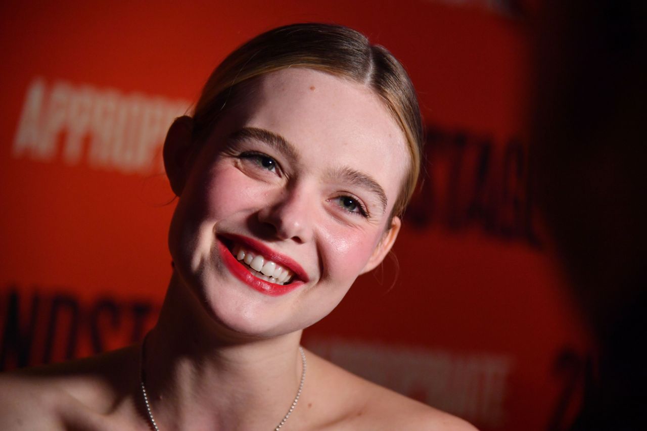 Elle Fanning – Opening Night of the Second Stage Theater Play