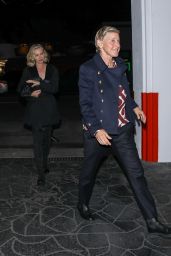 Ellen DeGeneres and Portia de Rossi at E Baldi in Beverly Hills 12/09/2023