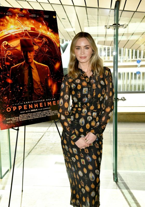 Emily Blunt - "Oppenheimer" Special Screening in NY 12/05/2023