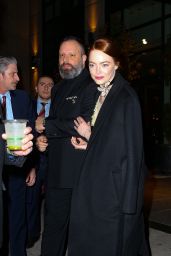 Emma Stone - Leaving the Crosby Street Hotel in NYC 12/06/2023