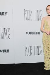 Emma Stone – “Poor Things” Premiere in New York 12/06/2023