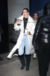 Erielle Reshef Exiting GMA Morning Show in New York 12/22/2023