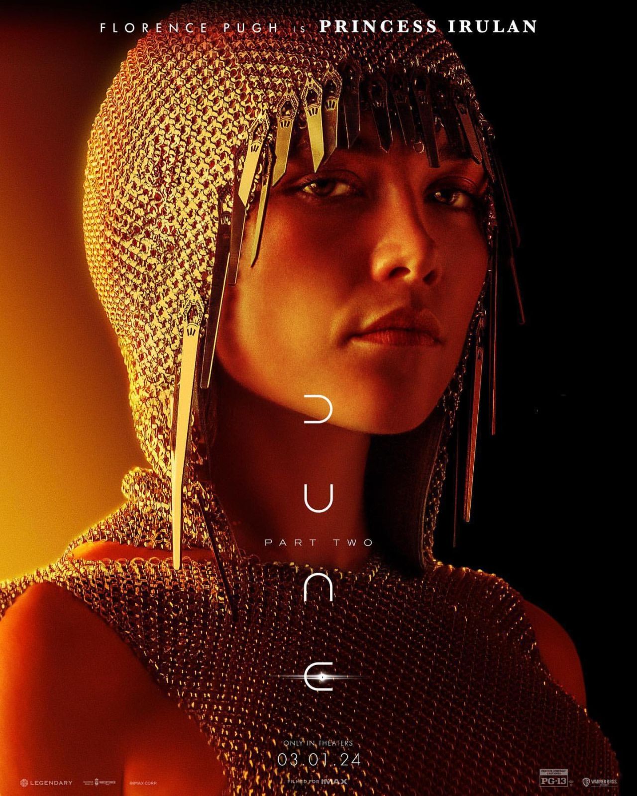 Florence Pugh – “Dune: Part Two” (2024) New Poster • CelebMafia