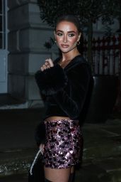 Georgia Harrison – Arrives at The House of CB Christmas Party in London 11/29/2023