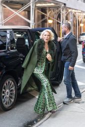 Hannah Waddingham Arriving at GMA in New York 12/19/2023