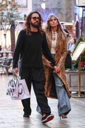 Heidi Klum and Tom Kaulitz Shopping at Nordstrom 12/11/2023