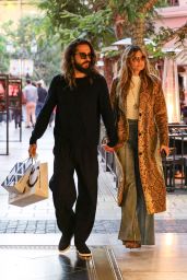 Heidi Klum and Tom Kaulitz Shopping at Nordstrom 12/11/2023