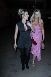 Helen Flanagan and Ashley Elizabeth Parkin at The House of CB Christmas Party in London 11/29/2023
