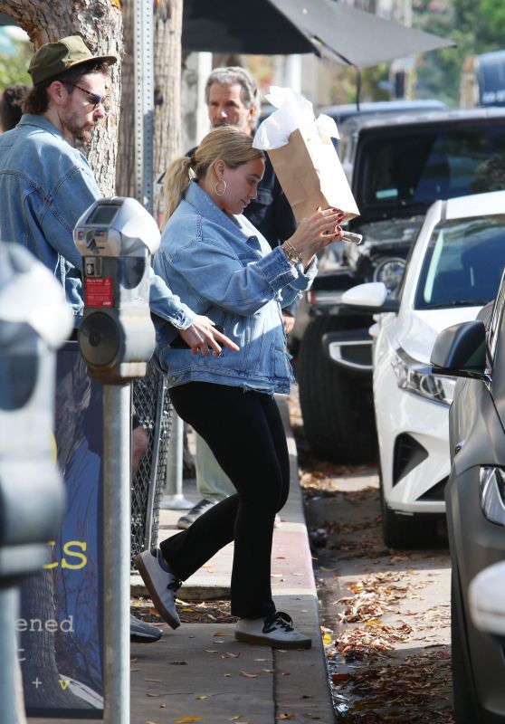 Hilary Duff - Out in Los Angeles 12/23/2023