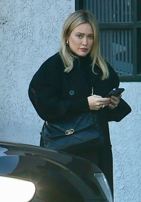 Hilary Duff - Out in Studio City 12/12/2023