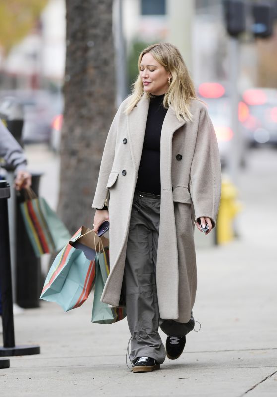 Hilary Duff - Shopping in Los Angeles 12/19/2023