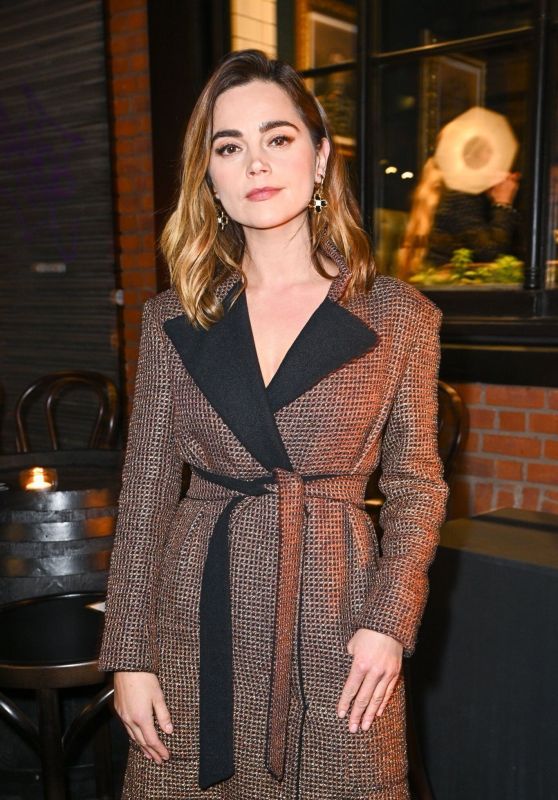 Jenna Coleman at Chanel Metiers D