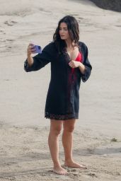 Jenna Dewan - "The Rookie" Set at the Beach in Malibu 12/18/2023