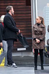 Jennifer Lopez and Ben Affleck Holiday Shopping in West Hollywood 12/22/2023