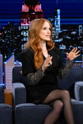 Jessica Chastain - The Jimmy Fallon Show 12/15/2023